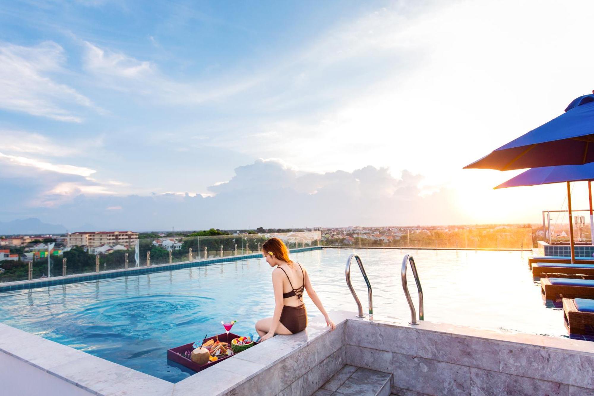 Qualia De Hotel Hoi An - Rooftop Bar City View エクステリア 写真