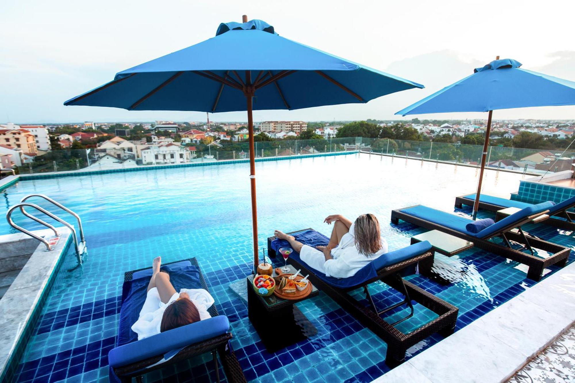 Qualia De Hotel Hoi An - Rooftop Bar City View エクステリア 写真