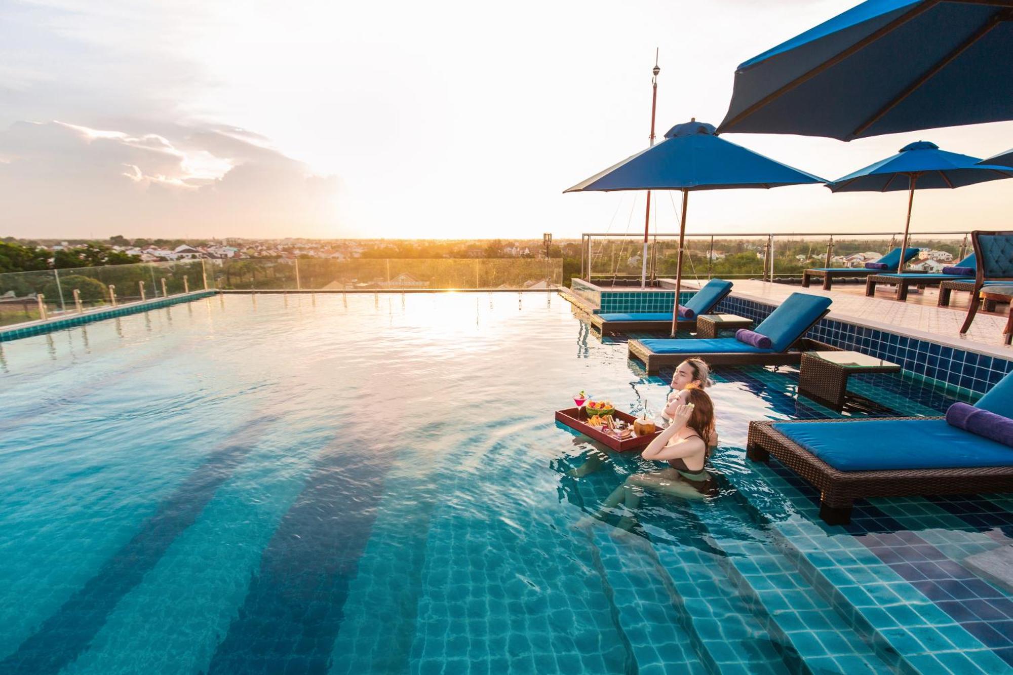 Qualia De Hotel Hoi An - Rooftop Bar City View エクステリア 写真