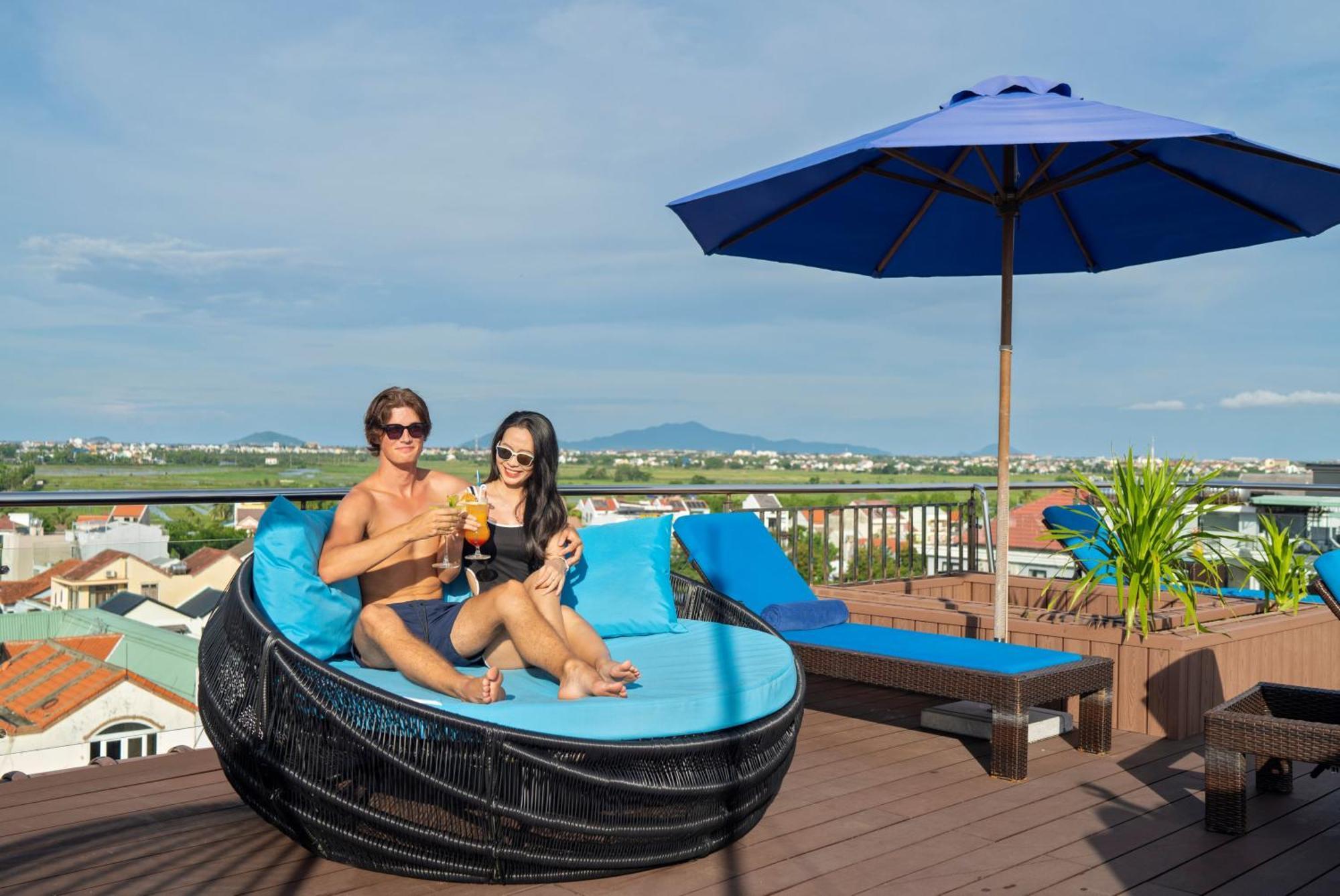 Qualia De Hotel Hoi An - Rooftop Bar City View エクステリア 写真