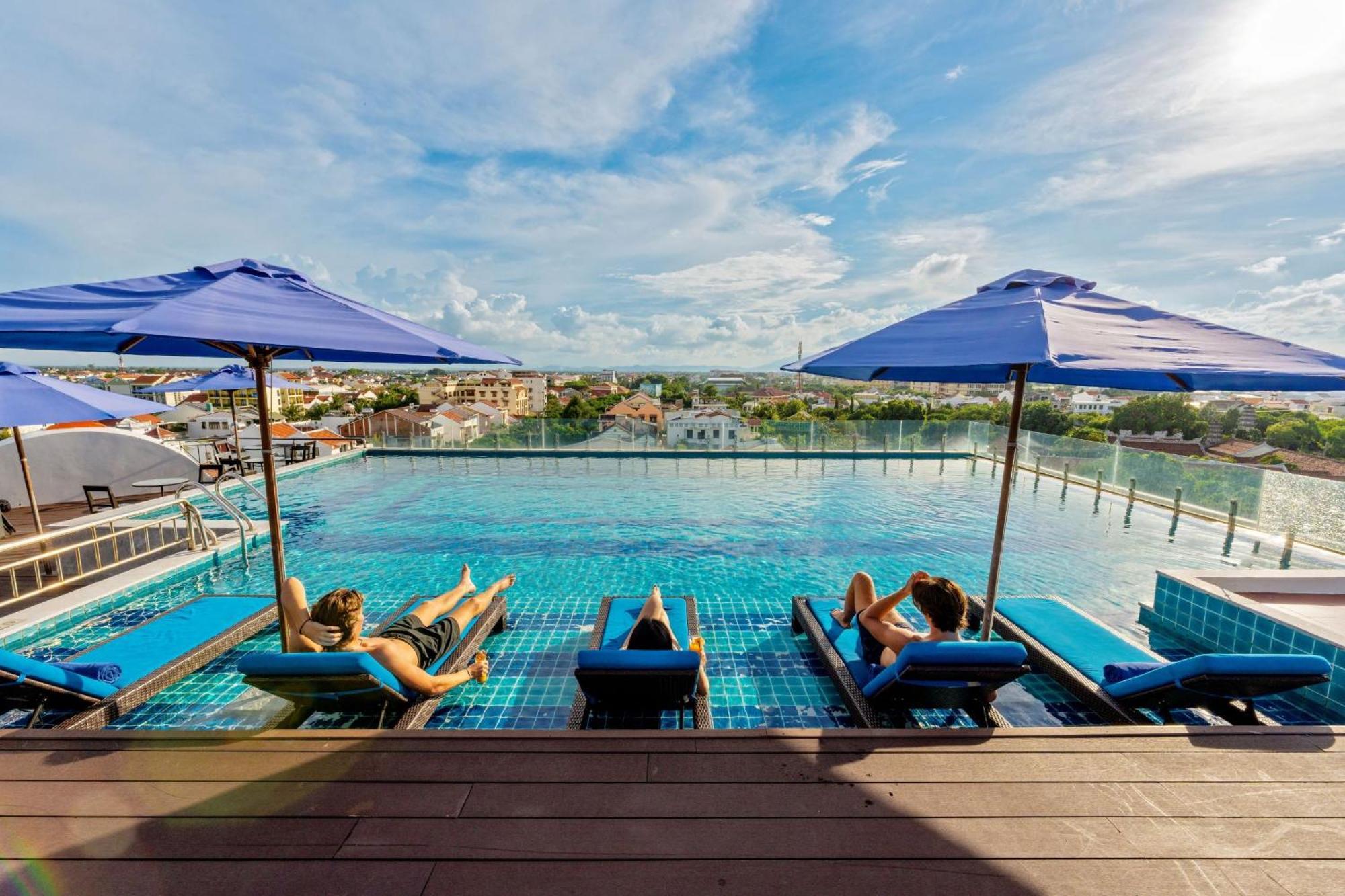 Qualia De Hotel Hoi An - Rooftop Bar City View エクステリア 写真